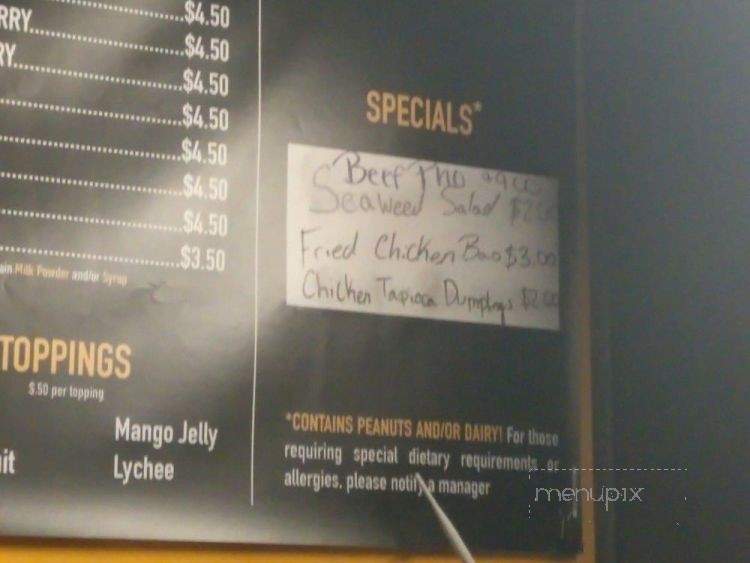 The Good Bao - Binghamton, NY menu_pic