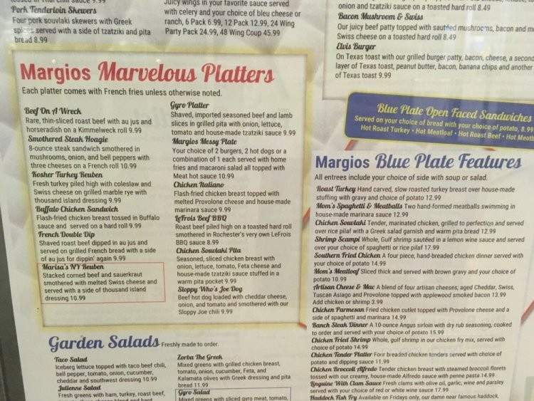 Mom's Margios Diner At the Port - Rochester, NY menu_pic