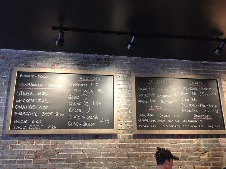 Crave Mexican Grill - Beaver, PA menu_pic