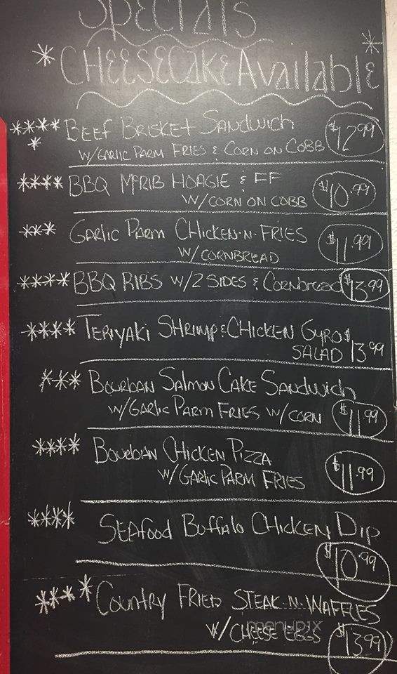 Claudette's Kitchen - New Kensington, PA menu_pic