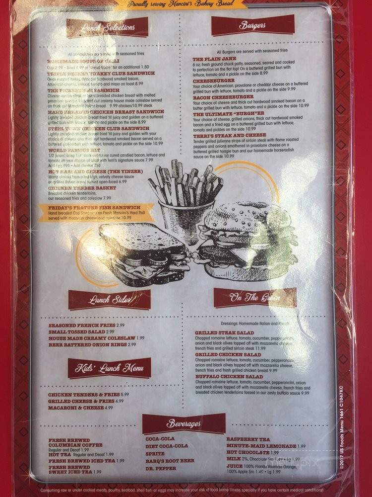 Ham N Eggers Diner - West Mifflin, PA menu_pic