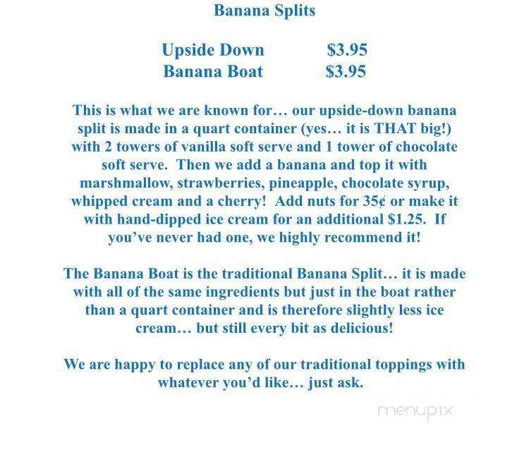 The Silver Bell - Davidsville, PA menu_pic