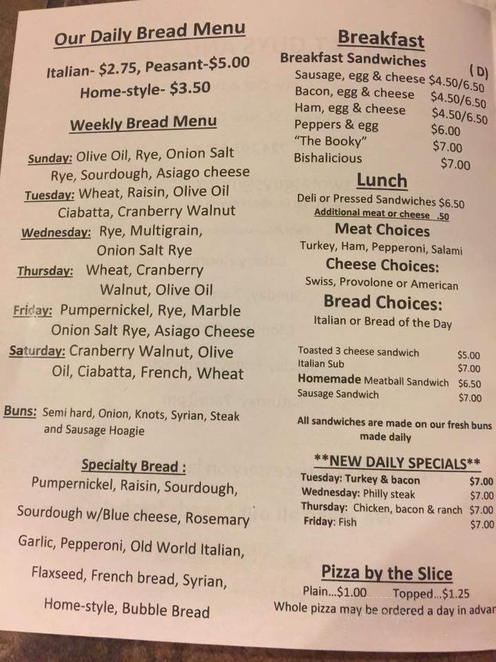 Two Fat Guys And An Oven - New Castle, PA menu_pic