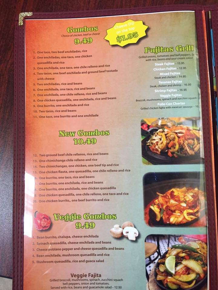 Margarita's Mexican Restaurant - Franklin, PA menu_pic
