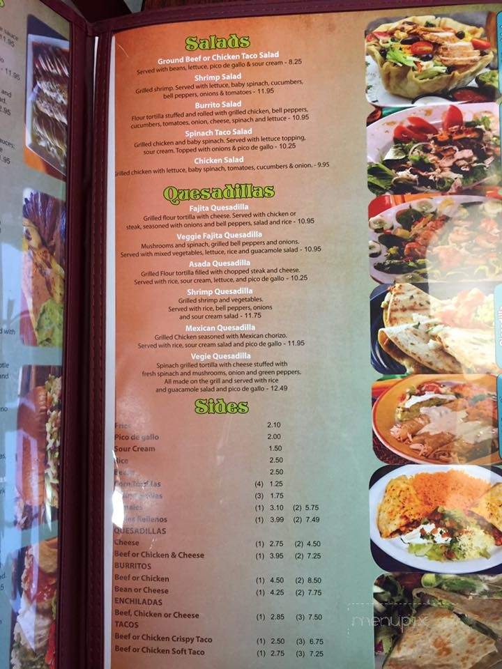 Margarita's Mexican Restaurant - Franklin, PA menu_pic