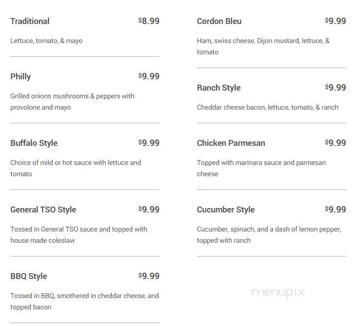 Grandma Bair's Family Restaurant and Catering - Kane, PA menu_pic