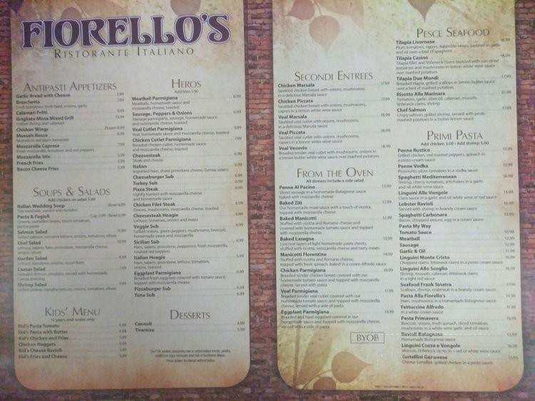 J & K Hi Hat Cafe - Mount Holly Springs, PA menu_pic