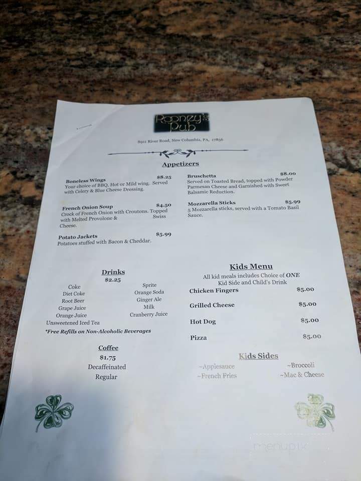 /31127413/Rooneys-Pub-New-Columbia-PA - New Columbia, PA