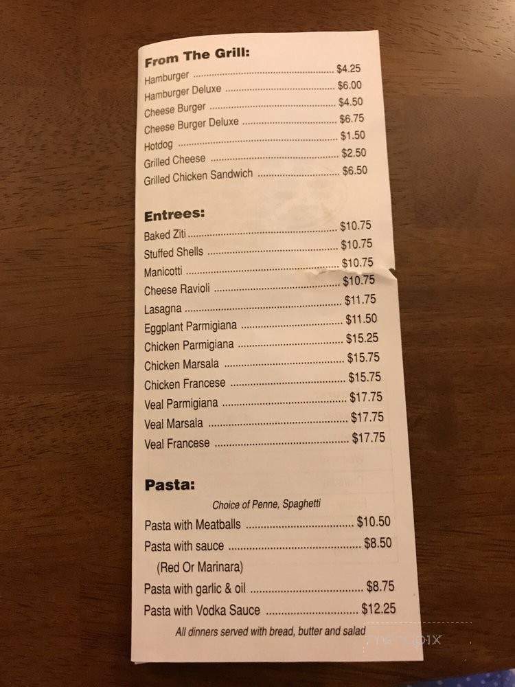 Pete Pizza - Milford, PA menu_pic