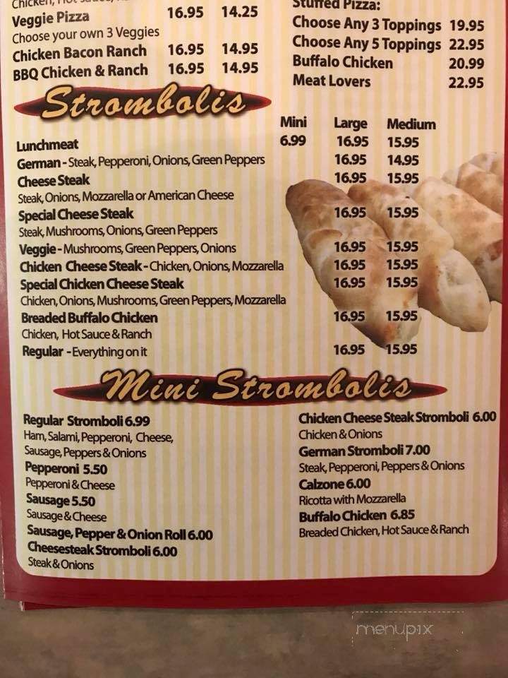 Benny's Restaurant and Pizza - Stroudsburg, PA menu_pic