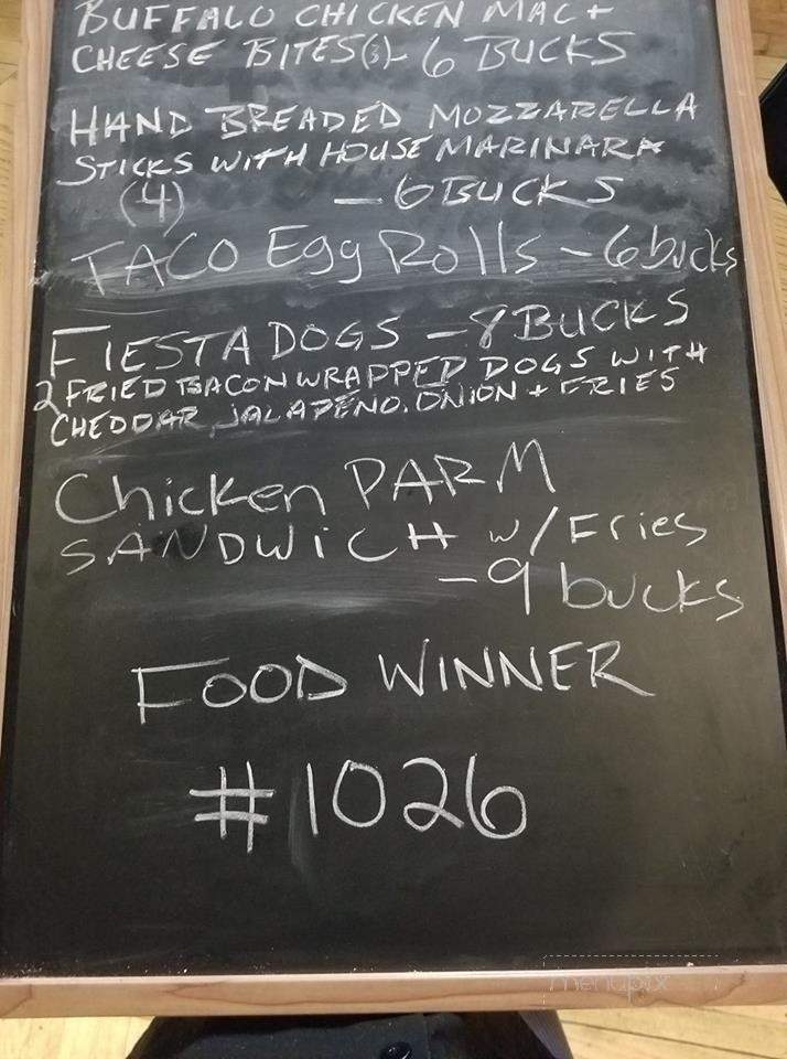 Italian American Citizen's Club - Wilkes Barre, PA menu_pic