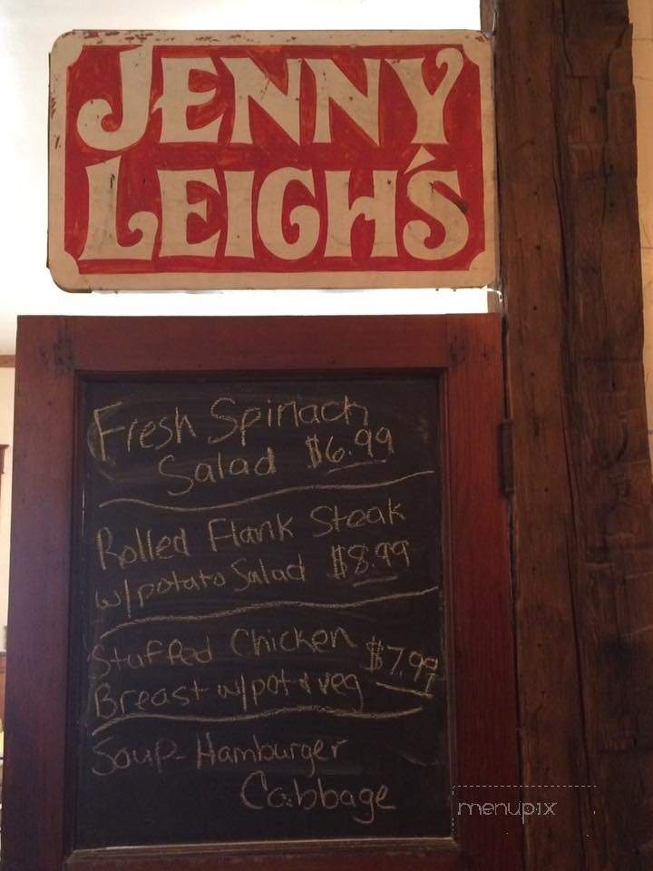 Jenny Leigh's Country Cookin' - Kingsley, PA menu_pic