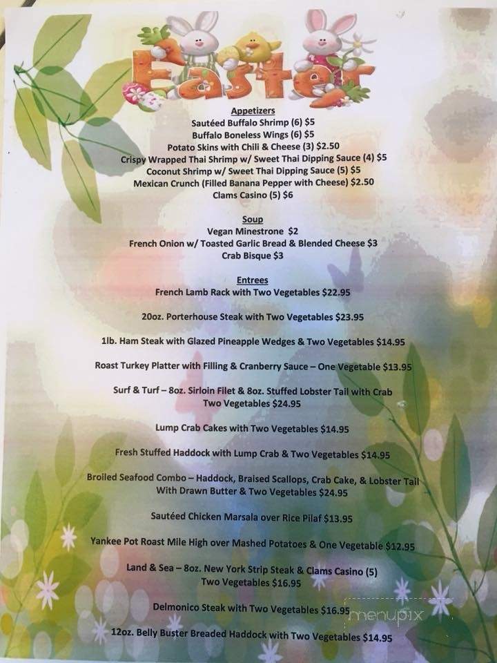 Kasey's On The Delaware - Upper Black Eddy, PA menu_pic
