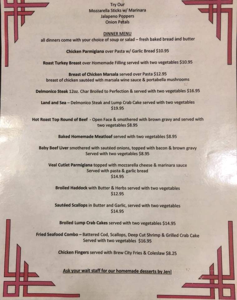 Kasey's On The Delaware - Upper Black Eddy, PA menu_pic