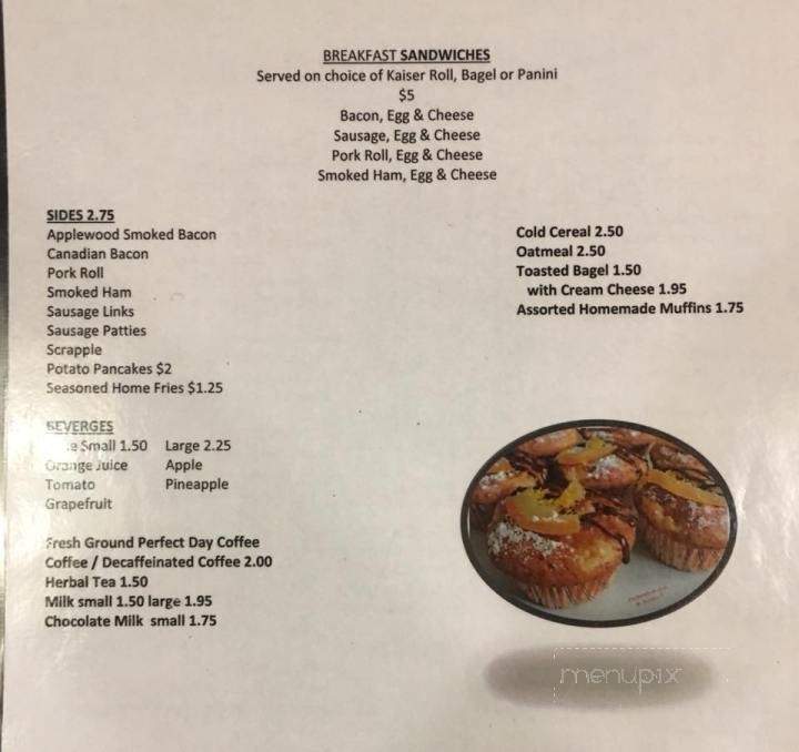 Kasey's On The Delaware - Upper Black Eddy, PA menu_pic