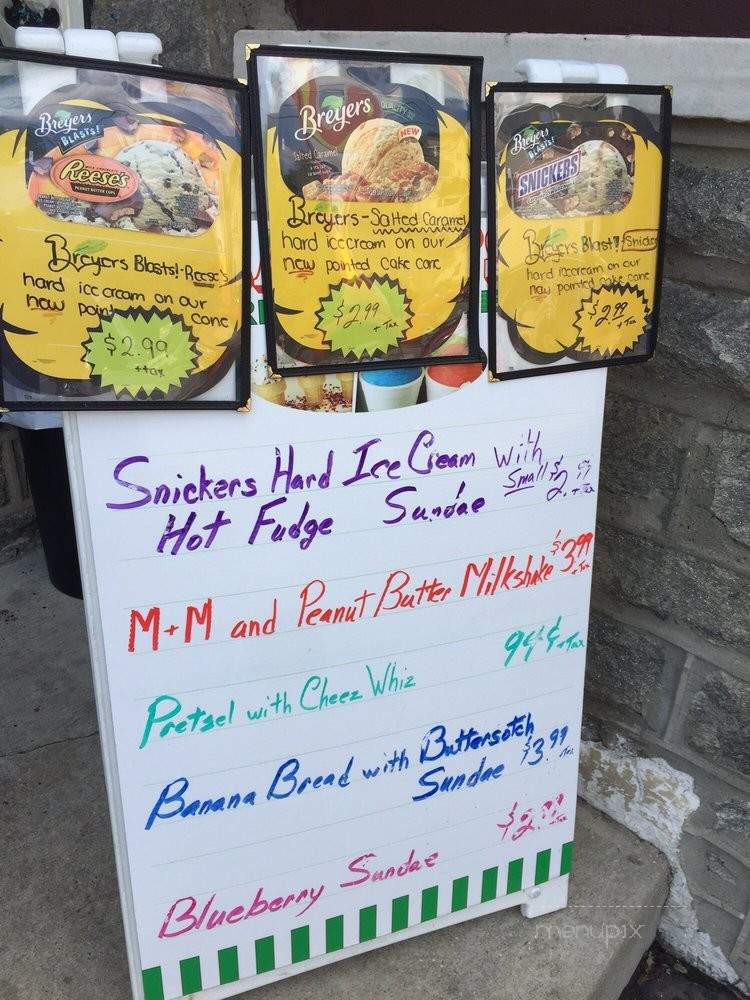 Barone's Italian Water Ice And Ice Cream - Upper Darby, PA menu_pic