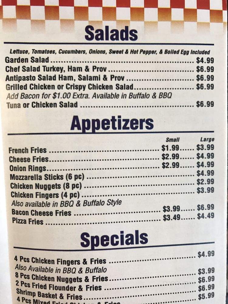 Lucky 7 Deli Fried Chicken - Horsham, PA menu_pic