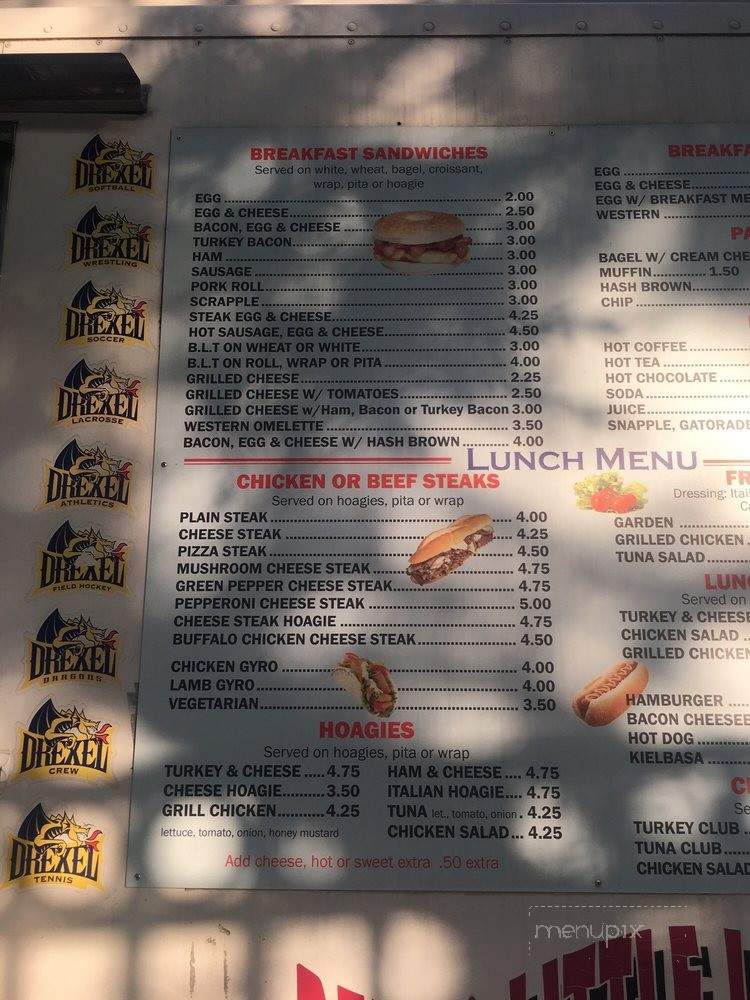 Pete's Little Lunch Box Truck - Philadelphia, PA menu_pic