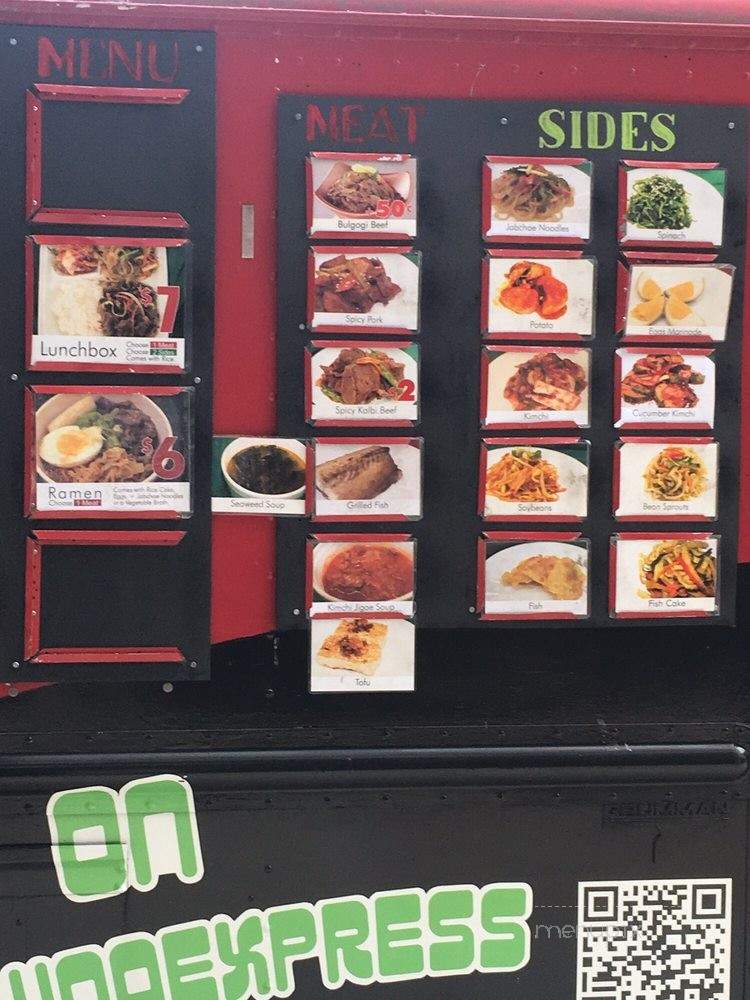 Kobawoo Express - Philadelphia, PA menu_pic