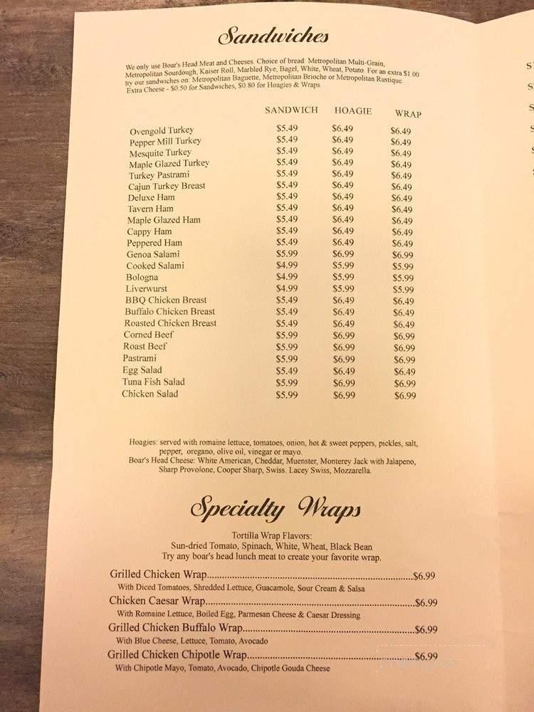 Palmera Coffee - Philadelphia, PA menu_pic