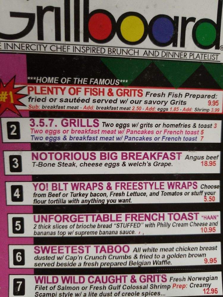 Rhythm and Brunch - Philadelphia, PA menu_pic