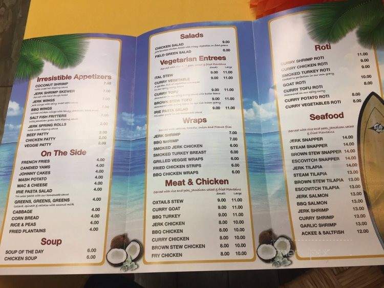 Jamiacan Jerk Hut Express - Philadelphia, PA menu_pic