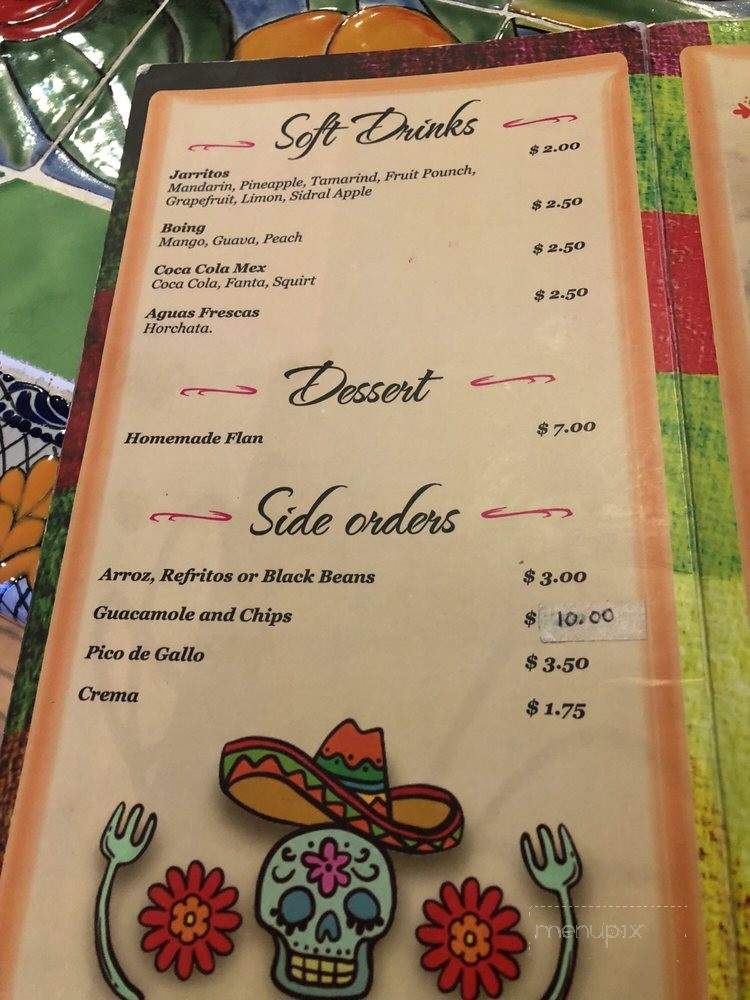 Frida - Philadelphia, PA menu_pic