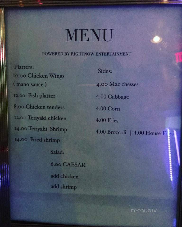 Bottoms Up 215 - Philadelphia, PA menu_pic