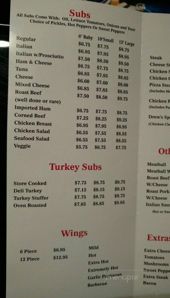 Casapulla's Subs & Steaks - Bear, DE menu_pic