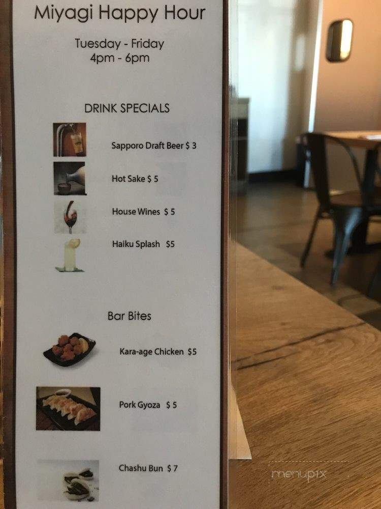 Miyagi Ramen Bar - Rehoboth Beach, DE menu_pic