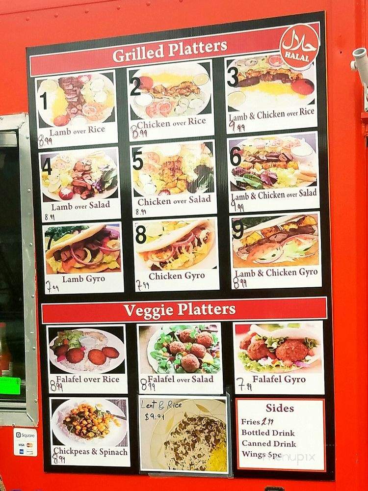 Jammin Island BBQ - Washington, DC menu_pic