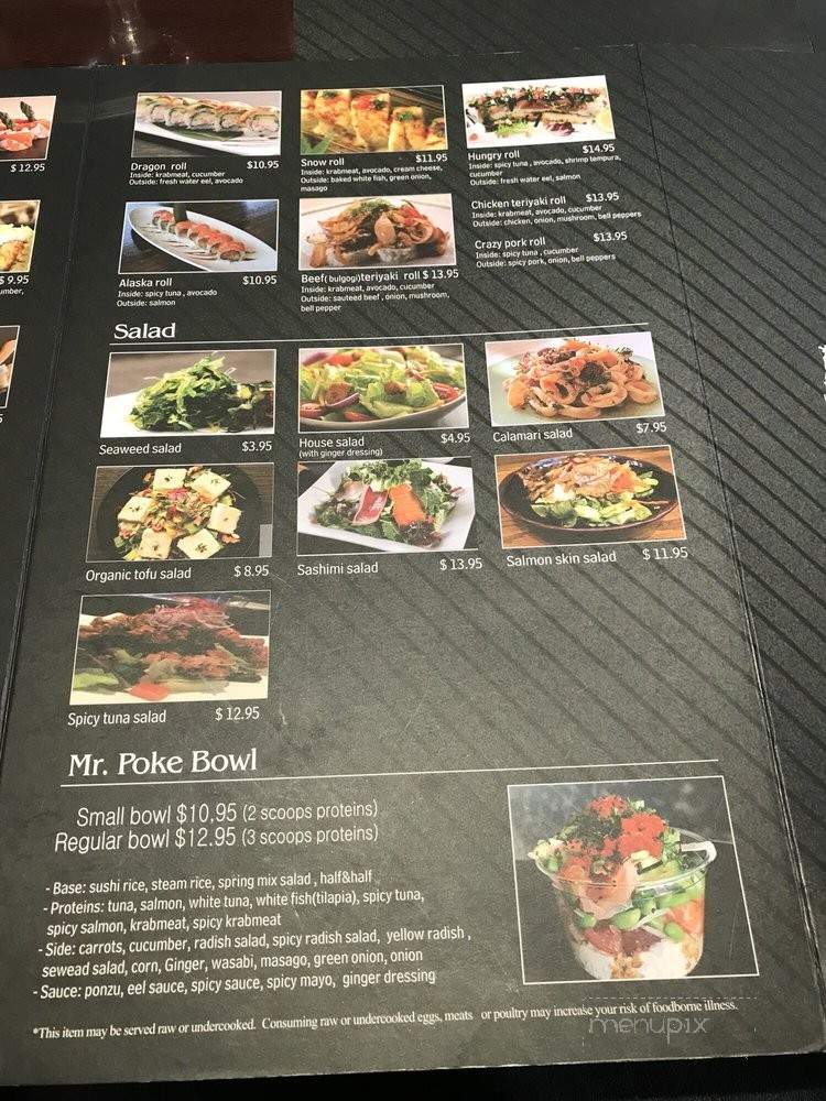 Mr. Sushi & Mrs.Roll - Leesburg, VA menu_pic