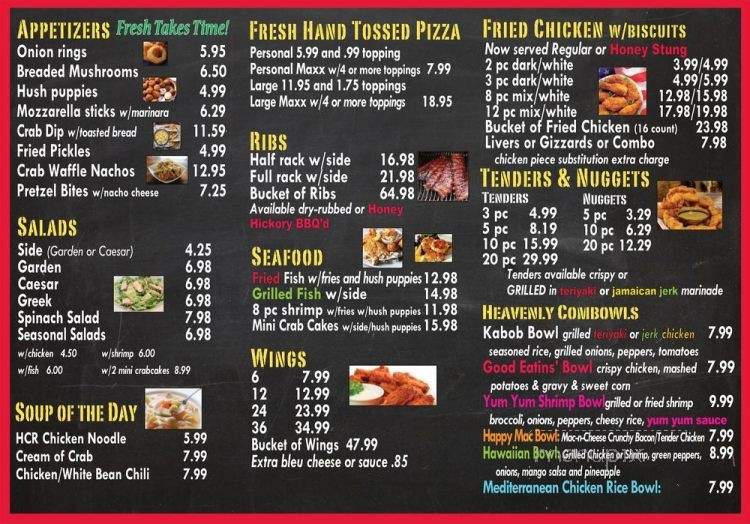 Heavenly Chicken and Ribs - District Heights, MD menu_pic