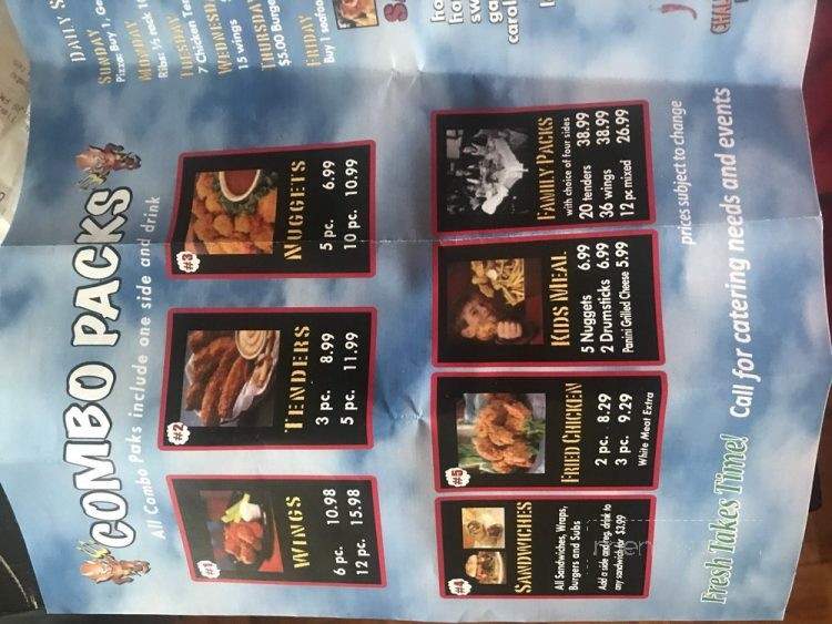 Heavenly Chicken and Ribs - District Heights, MD menu_pic