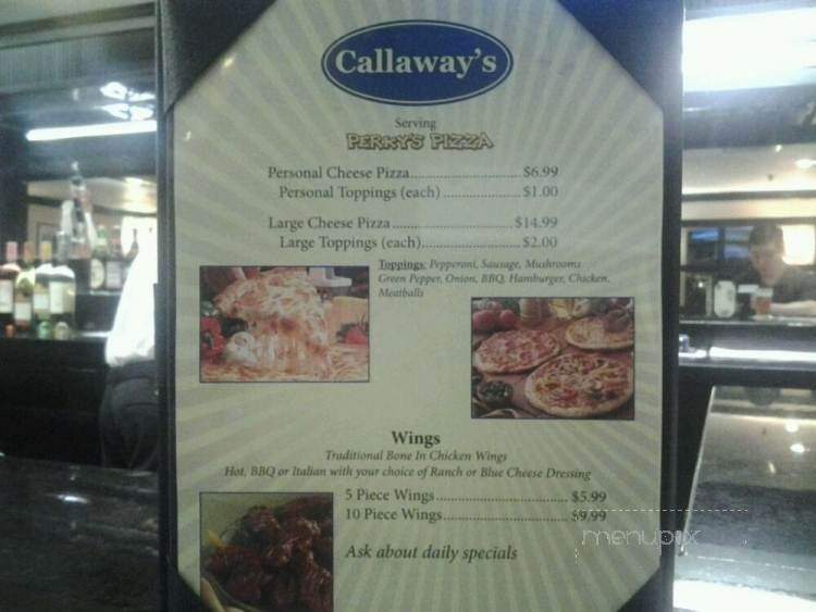 Callaway's - Rockville, MD menu_pic