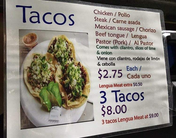 Las Golondrinas - Germantown, MD menu_pic