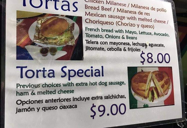 Las Golondrinas - Germantown, MD menu_pic