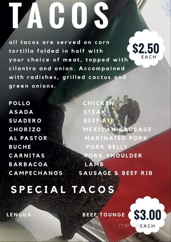 /30703216/Callejero-s-Tacos-Campirana-Mexican-Food-Menu-Elkridge-MD - Elkridge, MD