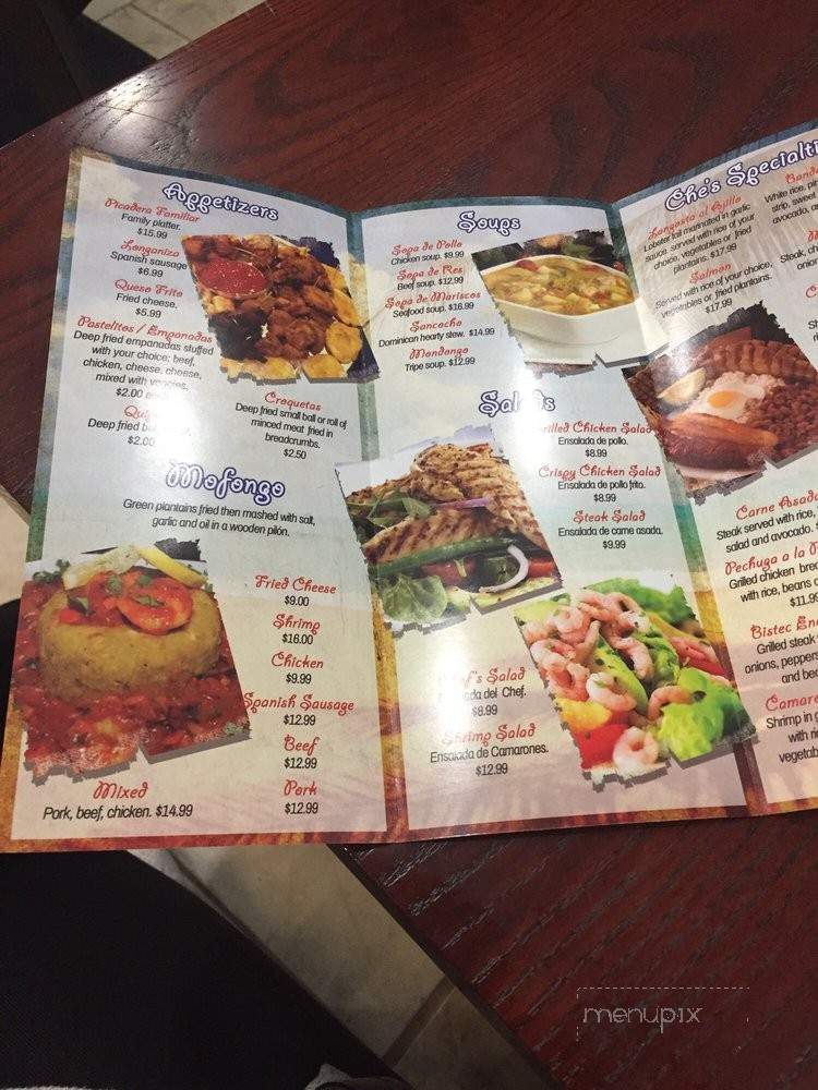 Punta Cana - Baltimore, MD menu_pic