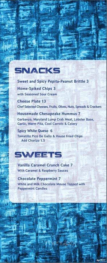 Sky Azure - Baltimore, MD menu_pic