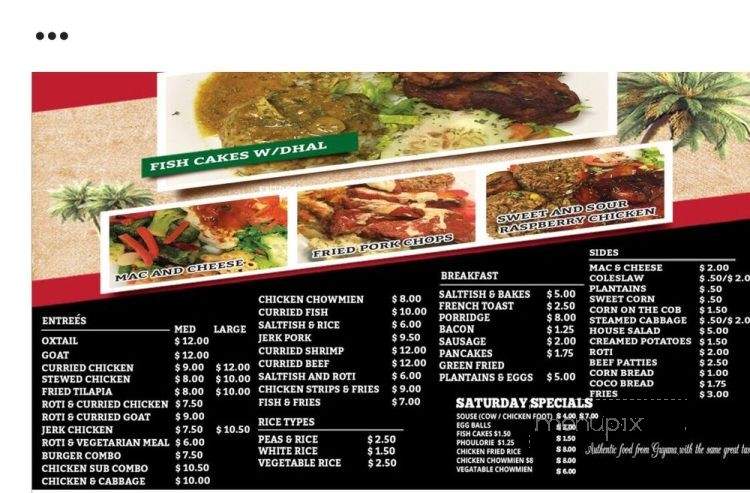 Monica's Cuisine and Bar - Hagerstown, MD menu_pic