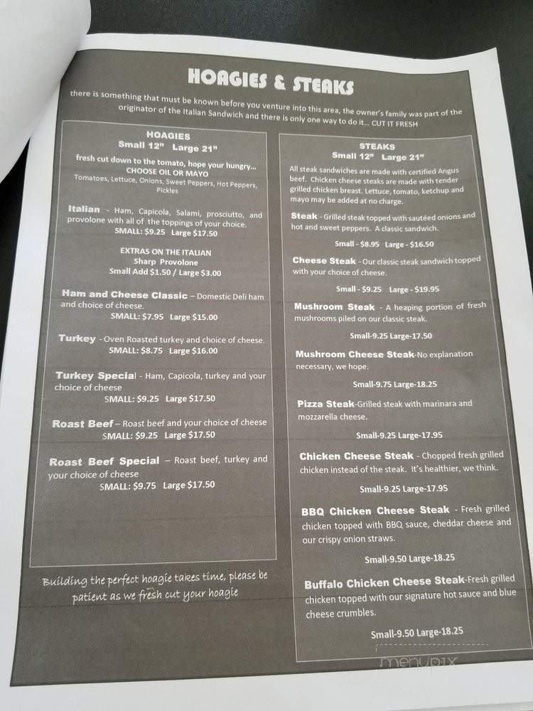 Stuffers Grill and Beer Pub - Elkton, MD menu_pic
