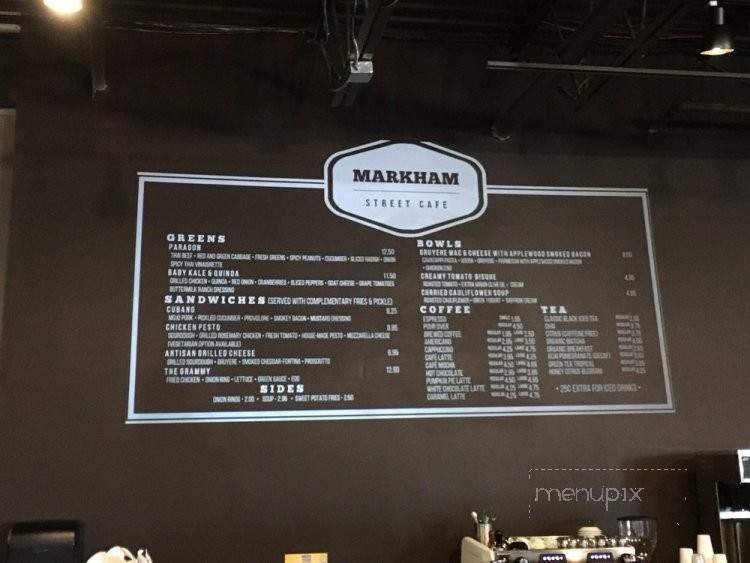 Markham Street Cafe - Annandale, VA menu_pic
