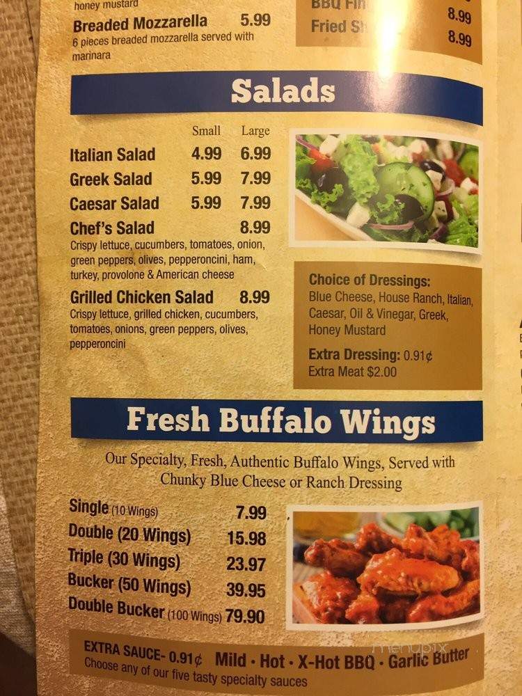 Shirlington Halal Pizza Restaurant - Arlington, VA menu_pic