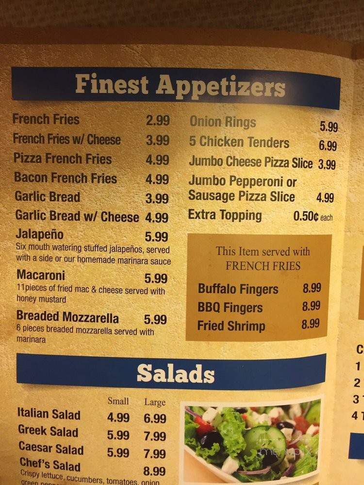 Shirlington Halal Pizza Restaurant - Arlington, VA menu_pic