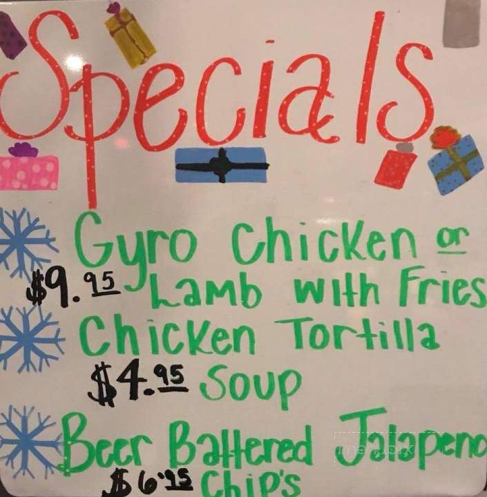 Blue 53 - Palmyra, VA menu_pic
