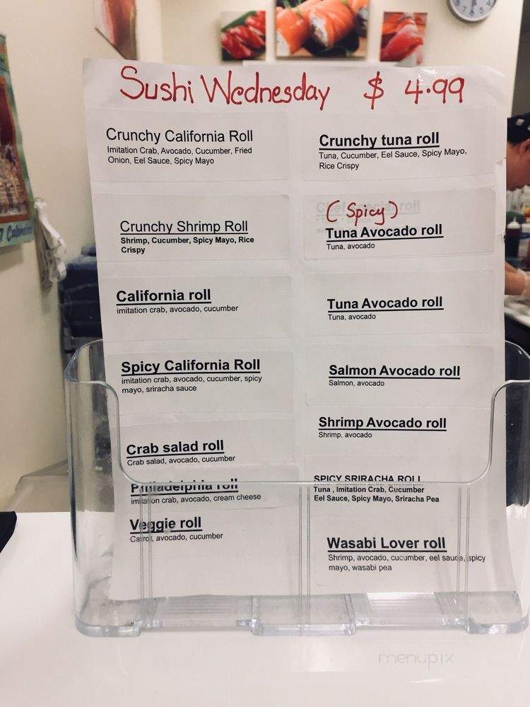 Sumo Sushi Express - Glen Allen, VA menu_pic