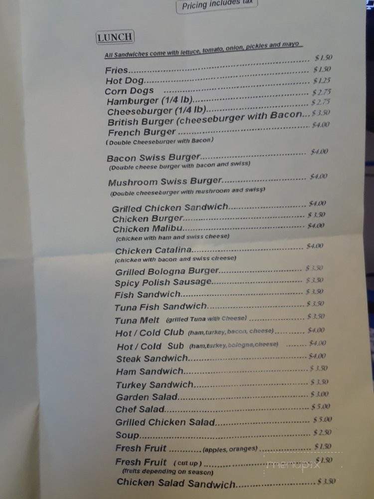 Cornerstop Cafe - Richmond, VA menu_pic