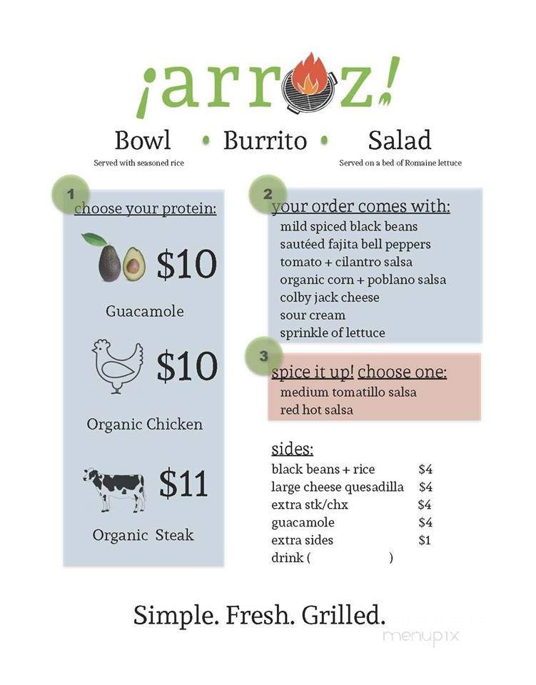 Arroz RVA - Richmond, VA menu_pic