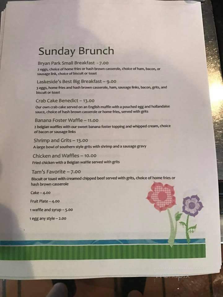 Bryan Park Bar and Grill - Richmond, VA menu_pic